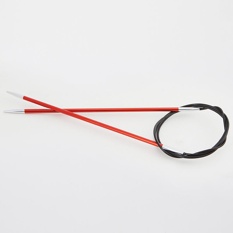 Zing Aluminum Circular Knitting Needles 120cm / KnitPro