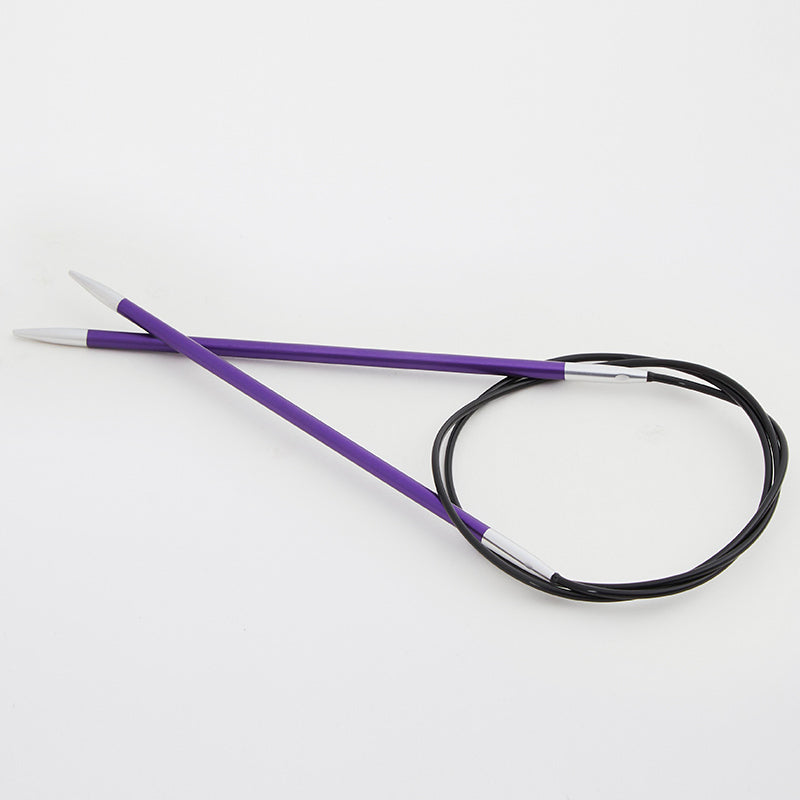 Zing Aluminum Circular Knitting Needles 120cm / KnitPro