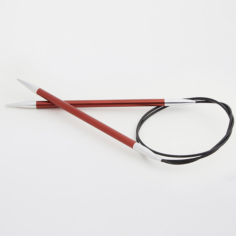 Zing Aluminum Circular Knitting Needles 120cm / KnitPro