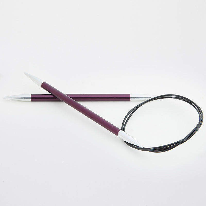 Zing Aluminum Circular Knitting Needles 120cm / KnitPro