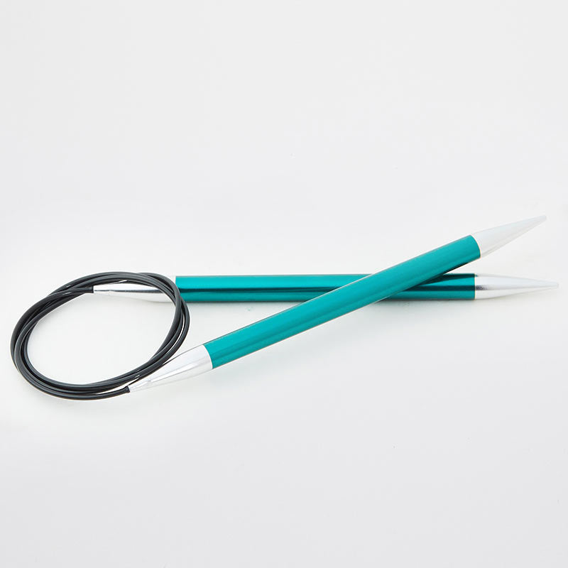Zing Aluminum Circular Knitting Needles 80cm / KnitPro