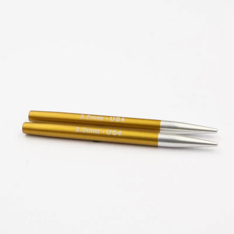 Zing MINI 5cm alumīnija smailes 27/30cm apļa adatām /KnitPro