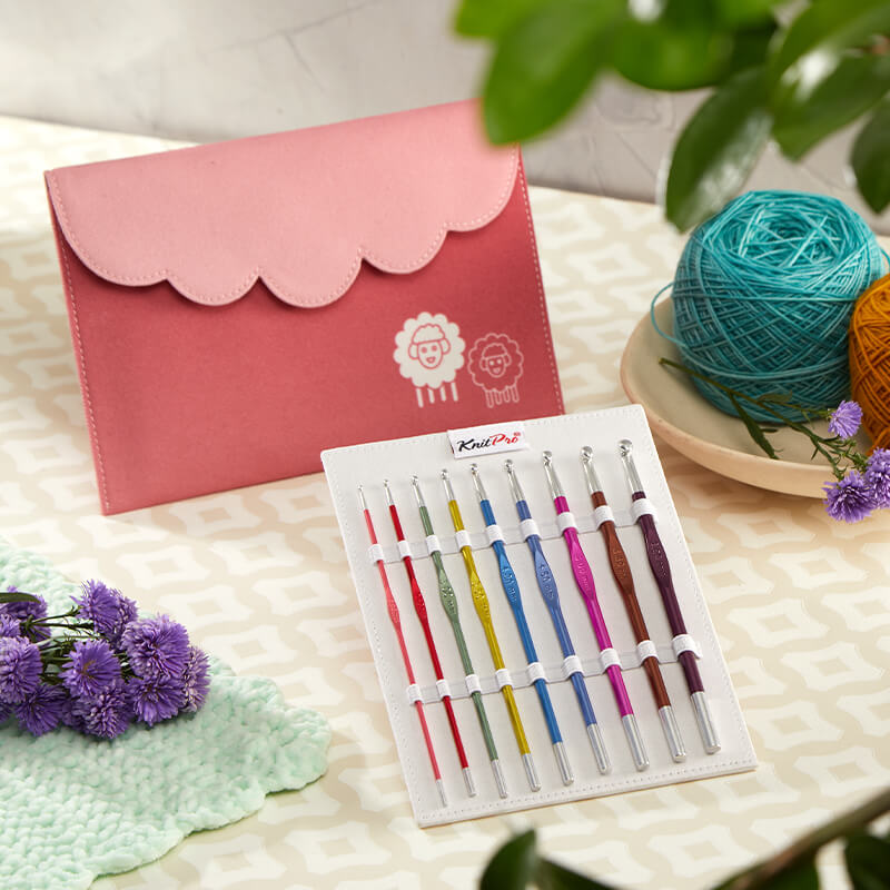 ZING DELUX / crochet hook set /KnitPro/ 9 sizes