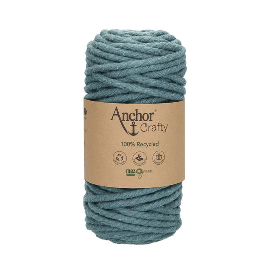 Anchor Crafty 250g #00113 "Zilganzaļš" - Noliktavas izpārdošana!
