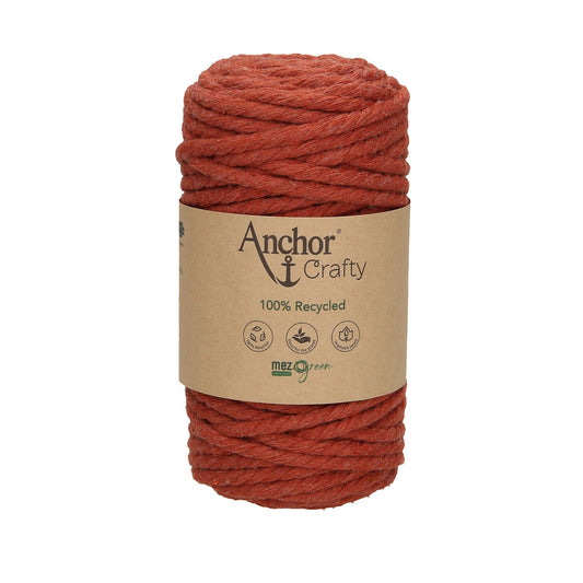 Anchor Crafty 250g #00116 "Sarkanbrūns" - Noliktavas izpārdošana!