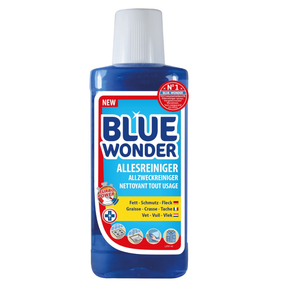 Spēcīgs universāls tīrītājs - koncentrāts 750ml /Blue Wonder