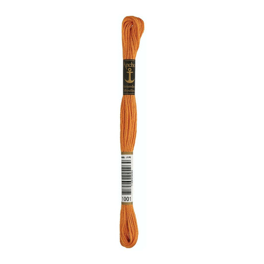 Embroidery thread Anchor Mouline, 100% cotton, 8m, #01001