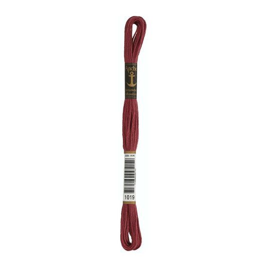 Embroidery thread Anchor Mouline, 100% cotton, 8m, #01019