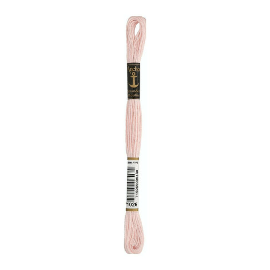 Embroidery thread Anchor Mouline, 100% cotton, 8m, #01026
