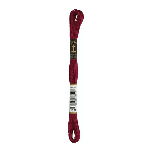Embroidery thread Anchor Mouline, 100% cotton, 8m, #01028