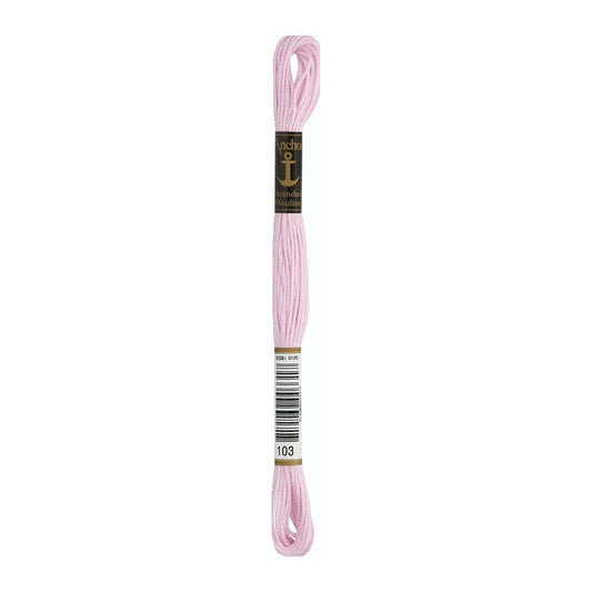 Embroidery thread Anchor Mouline, 100% cotton, 8m, #00103