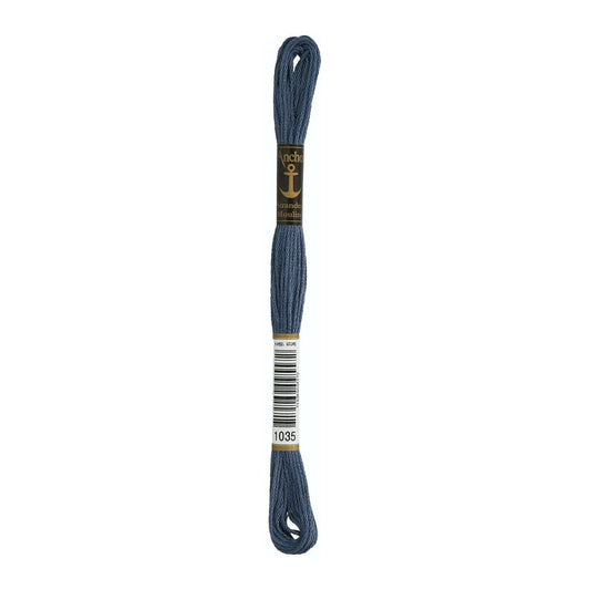 Embroidery thread Anchor Mouline, 100% cotton, 8m, #01035