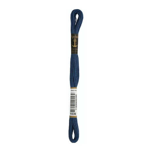 Embroidery thread Anchor Mouline, 100% cotton, 8m, #01036