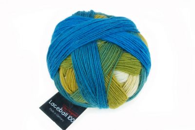Lace Ball 100 /Schoppel/ 100g #2309 "Blue Lagoon"