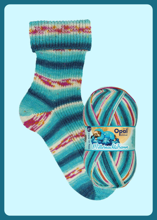 OPAL 4-diegu MITTERNACHTSTRAUM 100g #11640 "Kauliņu meklēšana" IEROBEŽOTS IZLAIDUMS!