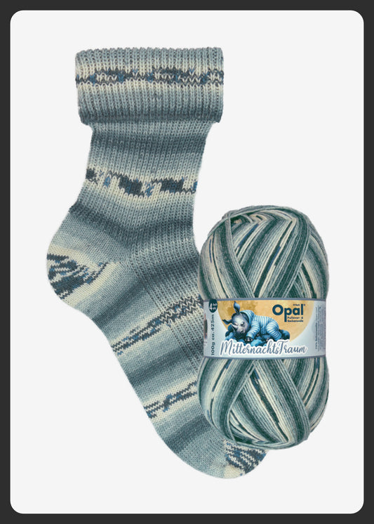 OPAL 4-diegu MITTERNACHTSTRAUM 100g #11643 "Atpūta pie mežonīgas upes" IEROBEŽOTS IZLAIDUMS!