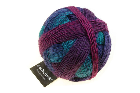 Zauberball® /Schoppel/ 100g #2335 "Rudens ir mūžīgs" 4-diegu zeķu dzija, satur bioloģiski noārdāmu poliesteru