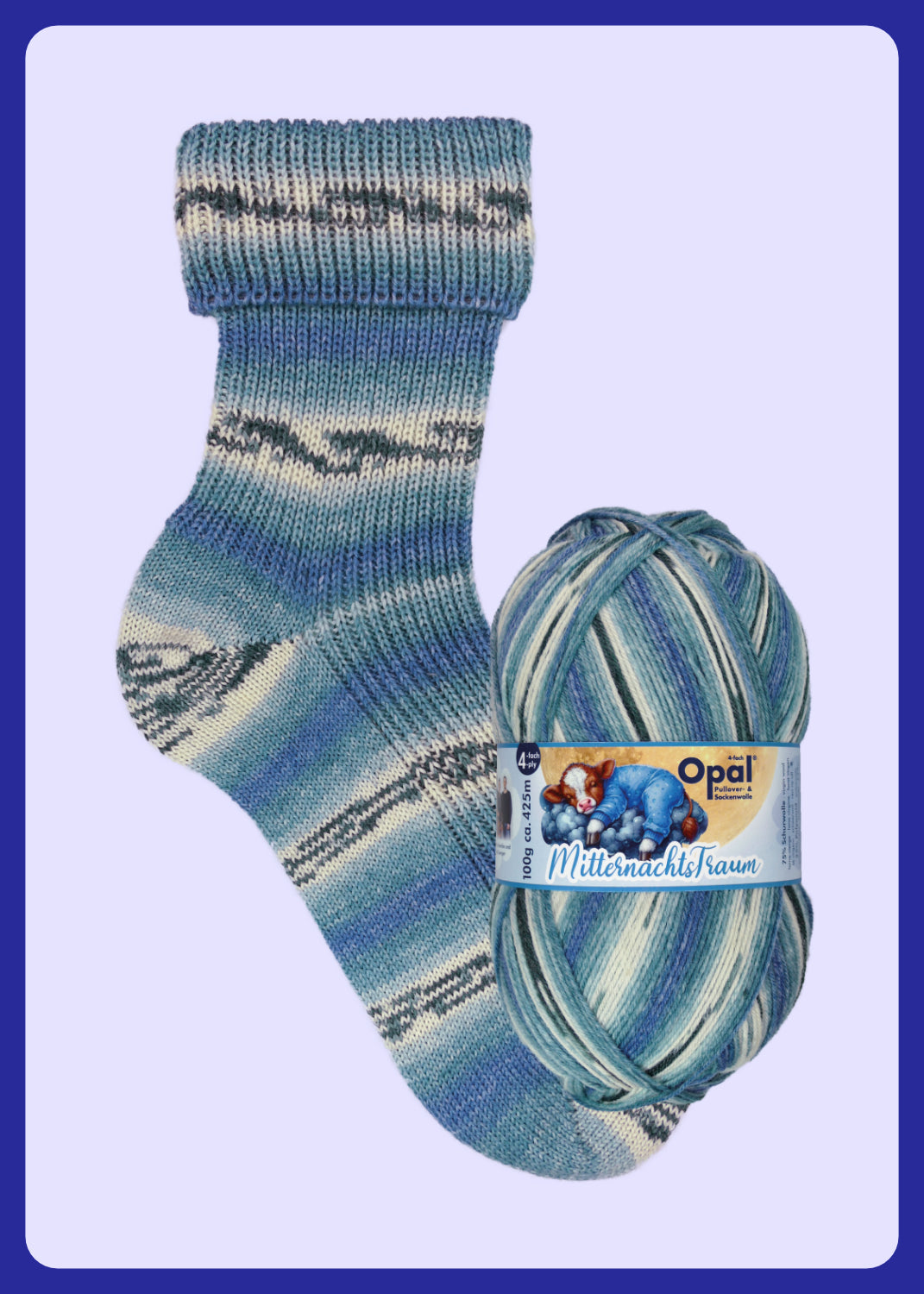 OPAL 4-diegu MITTERNACHTSTRAUM 100g #11645 "Sauļošanās Allgäu" IEROBEŽOTS IZLAIDUMS!