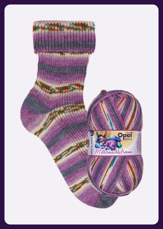 OPAL 4-diegu MITTERNACHTSTRAUM 100g #11647 "Pārgājieni ielejā" IEROBEŽOTS IZLAIDUMS!