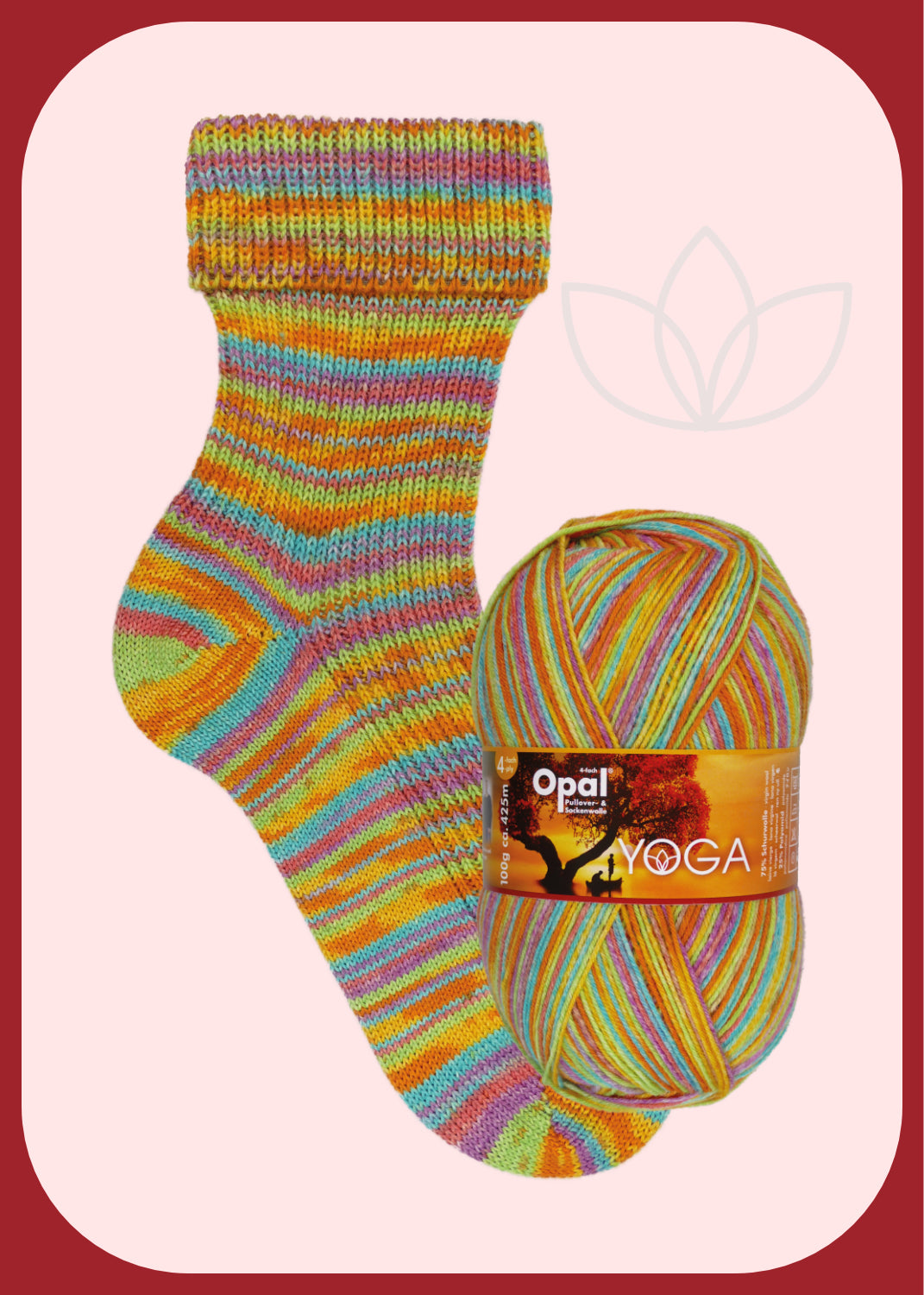 OPAL 4-ahelaline JOOGA 100g #11666 "Kehapinge" PIIRATUD VÄLJALASE!