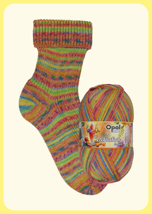 OPAL 6-ply Celebration 150g #11695 "Opal Kiss with Whipped Cream"