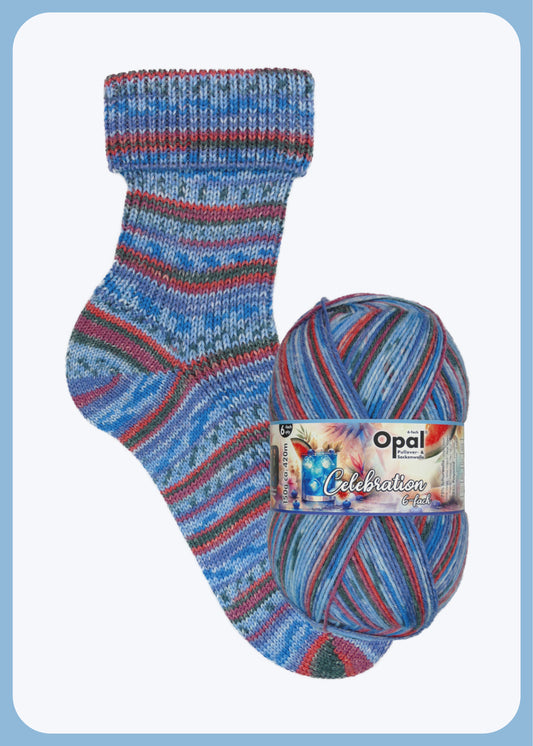 OPAL 6-ply Celebration 150g #11697 "Cocktail Fantasy"