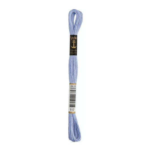 Embroidery thread Anchor Mouline, 100% cotton, 8m, #00117