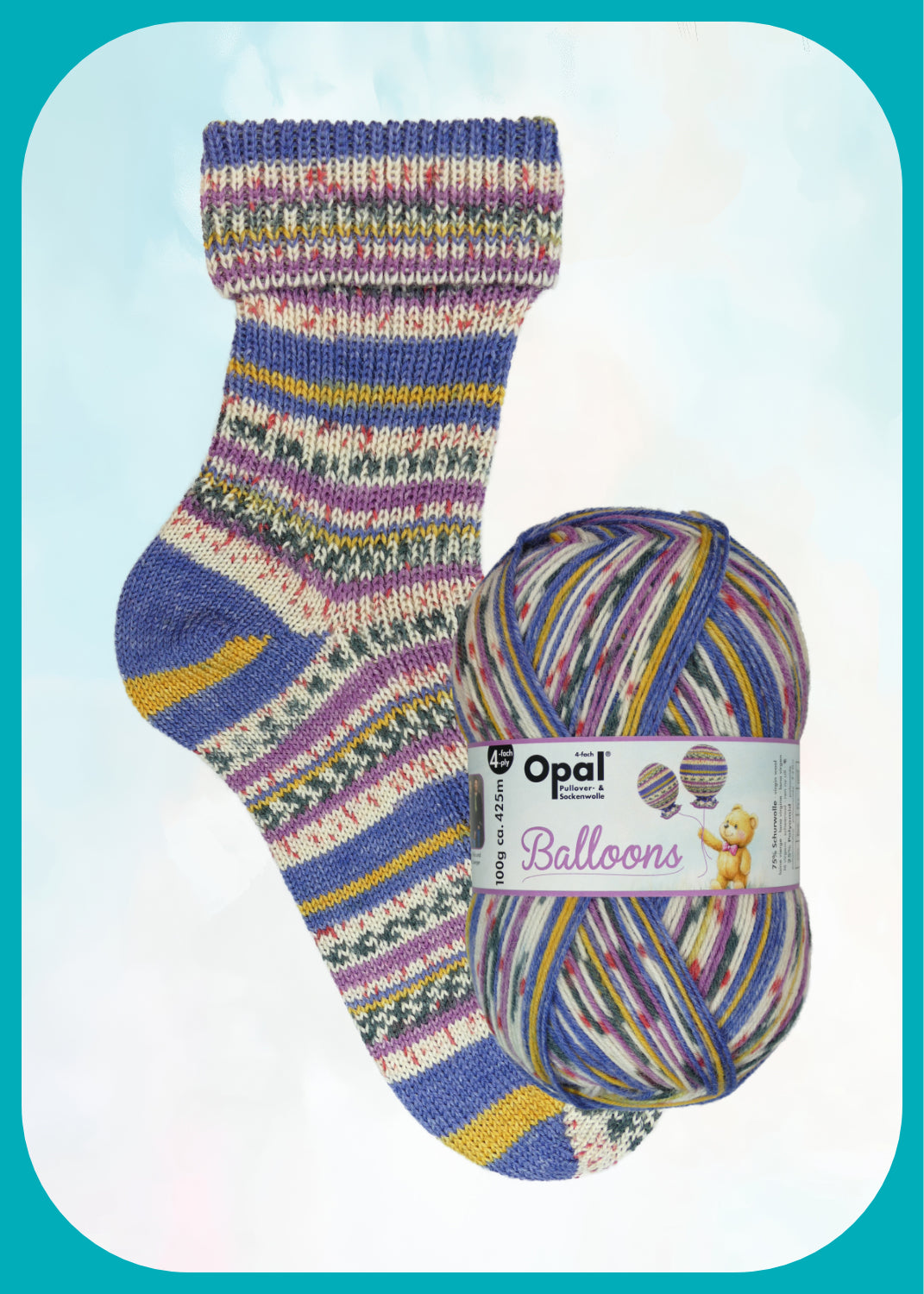 OPAL 4-niidine Balloons 100g #11700 "Nii armsad"