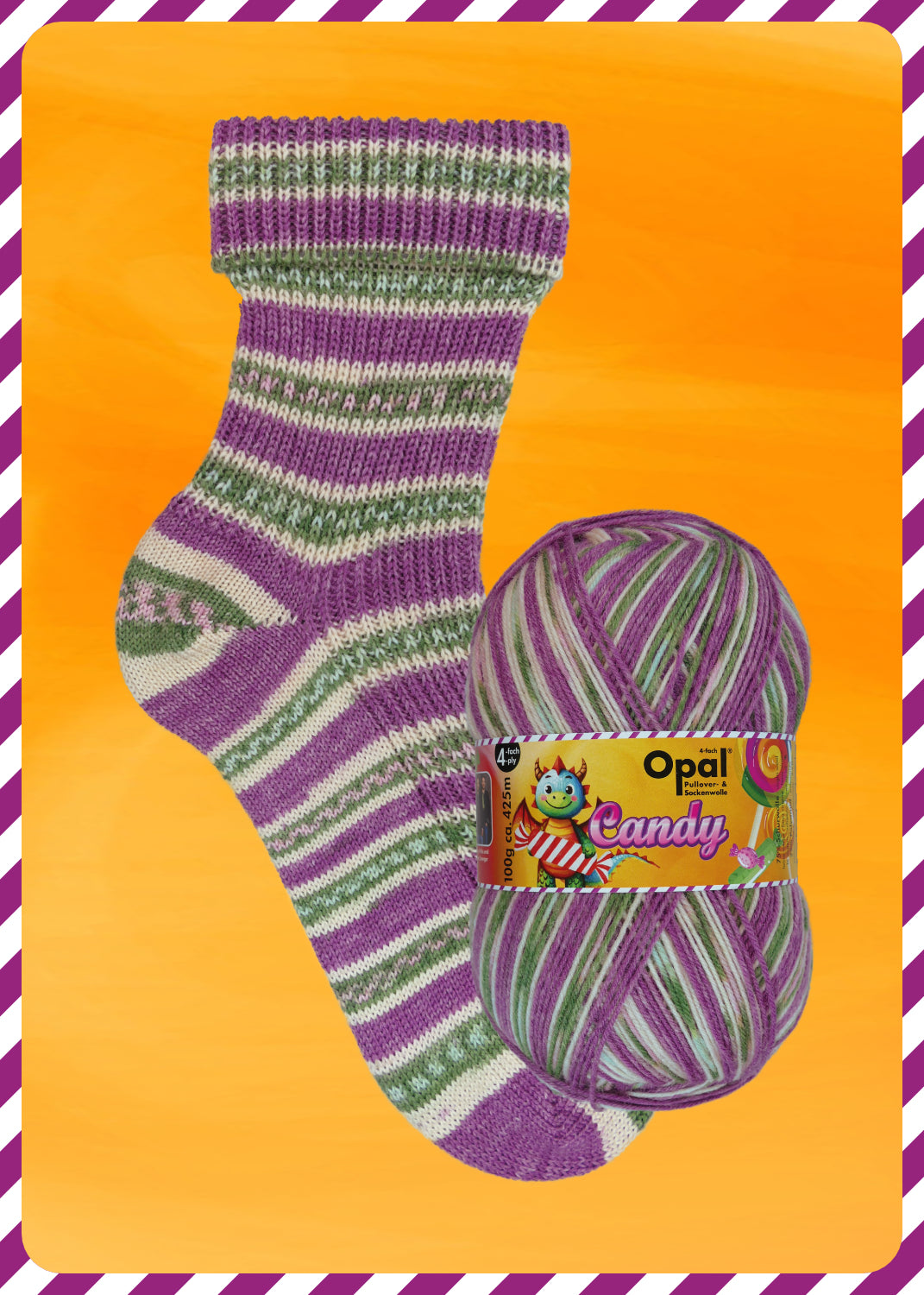 OPAL 4-diegu Candy 100g #11750 "smaidošs salds zobs"