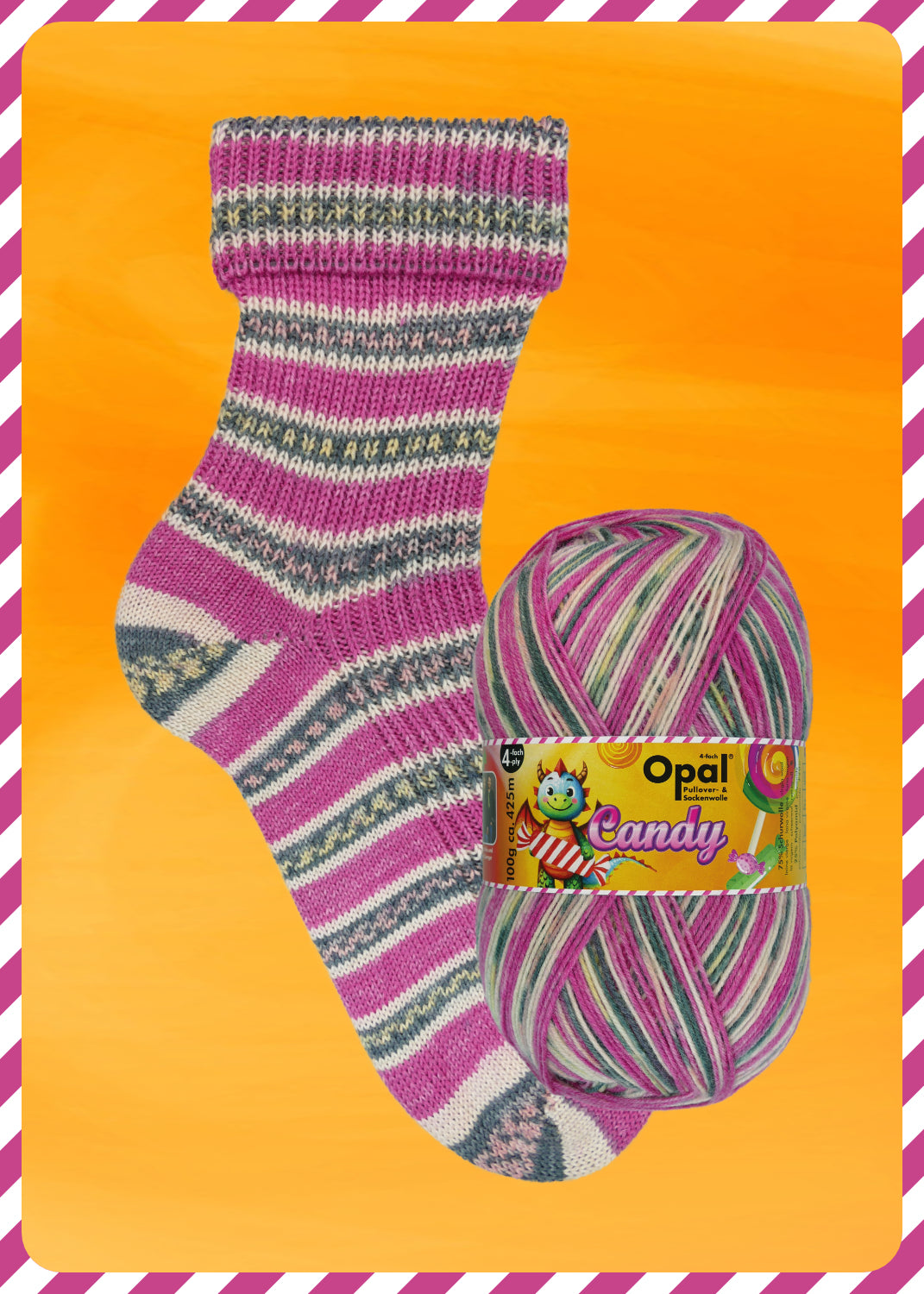 OPAL 4-diegu Candy 100g #11753 "Augļu našķis"