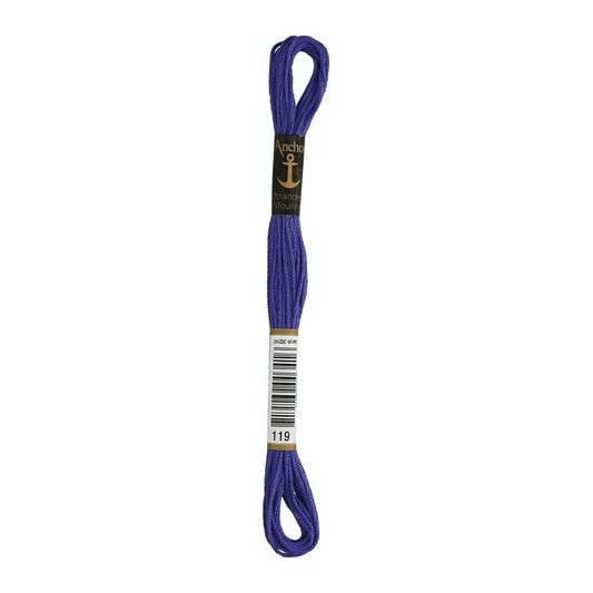 Embroidery thread Anchor Mouline, 100% cotton, 8m, #00119