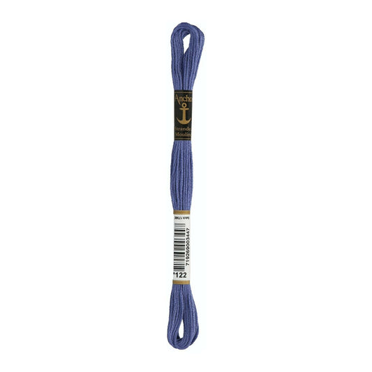 Embroidery thread Anchor Mouline, 100% cotton, 8m, #00122