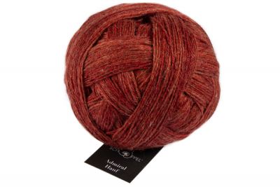 Zauberball® Admiral Hanf /Schoppel / 100g #2371" Red Ochre", 4-diegu zeķu dzija, satur bioloģiski noārdāmu poliesteru