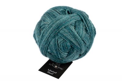 Zauberball® Admiral Hanf / Schoppel  / 100g #2374 "Malachite" , 4-diegu zeķu dzija, satur bioloģiski noārdāmu poliesteru