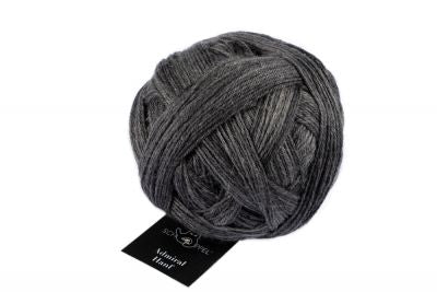 Admiral Hanf / Schoppel  / 100g #2377 "Elephant Hide", 4-diegu zeķu dzija, satur bioloģiski noārdāmu poliesteru