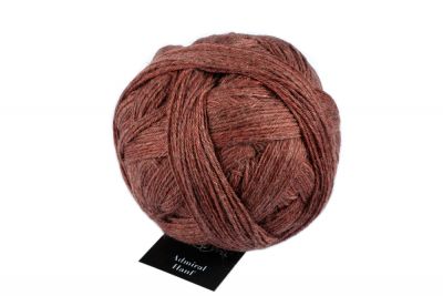 Admiral Hanf / Schoppel  / 100g #2378 "Raw Chocolate", 4-diegu zeķu dzija, satur bioloģiski noārdāmu poliesteru