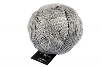Admiral Hanf / Schoppel  / 100g #2380 "Virgin Wool", 4-diegu zeķu dzija, satur bioloģiski noārdāmu poliesteru