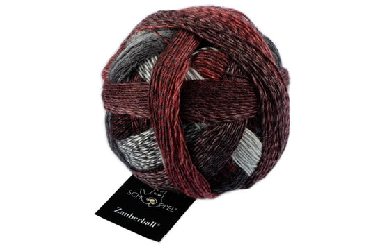 Zauberball® /Schoppel/ 100g #2402 "Aldebārāna" 4-diegu zeķu dzija, satur bioloģiski noārdāmu poliesteru