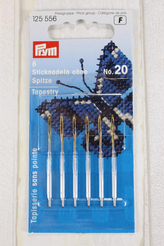 PRYM Gobelēna adatas ar strupu galu Nr. 20