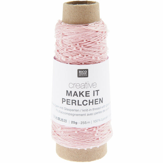 Make It Perlchen /Rico Design Creative/ 25g #002 Rozā kvarcs