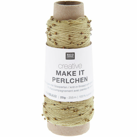 Make It Perlchen /Rico Design Creative/ 25g #005 Zelts