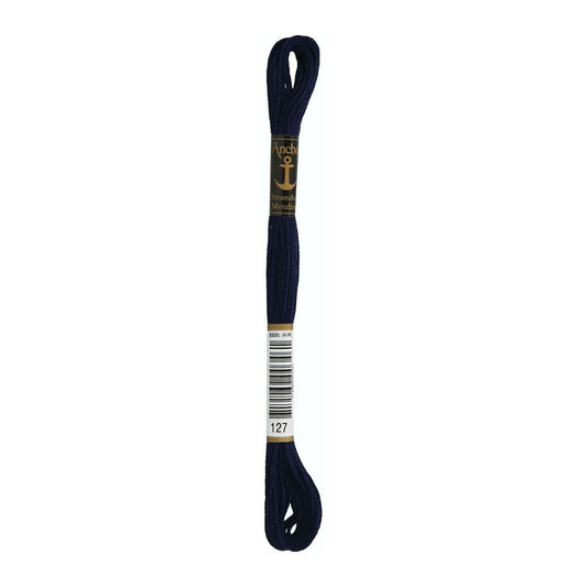 Embroidery thread Anchor Mouline, 100% cotton, 8m, #00127