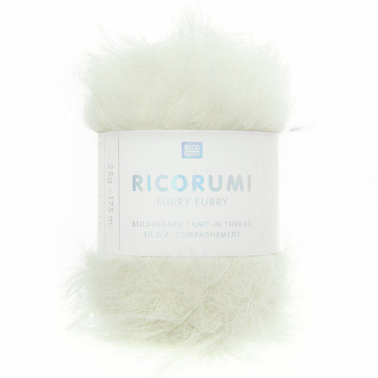 Ricorumi FURRY FURRY /Rico Design/ 50g #001 Balts