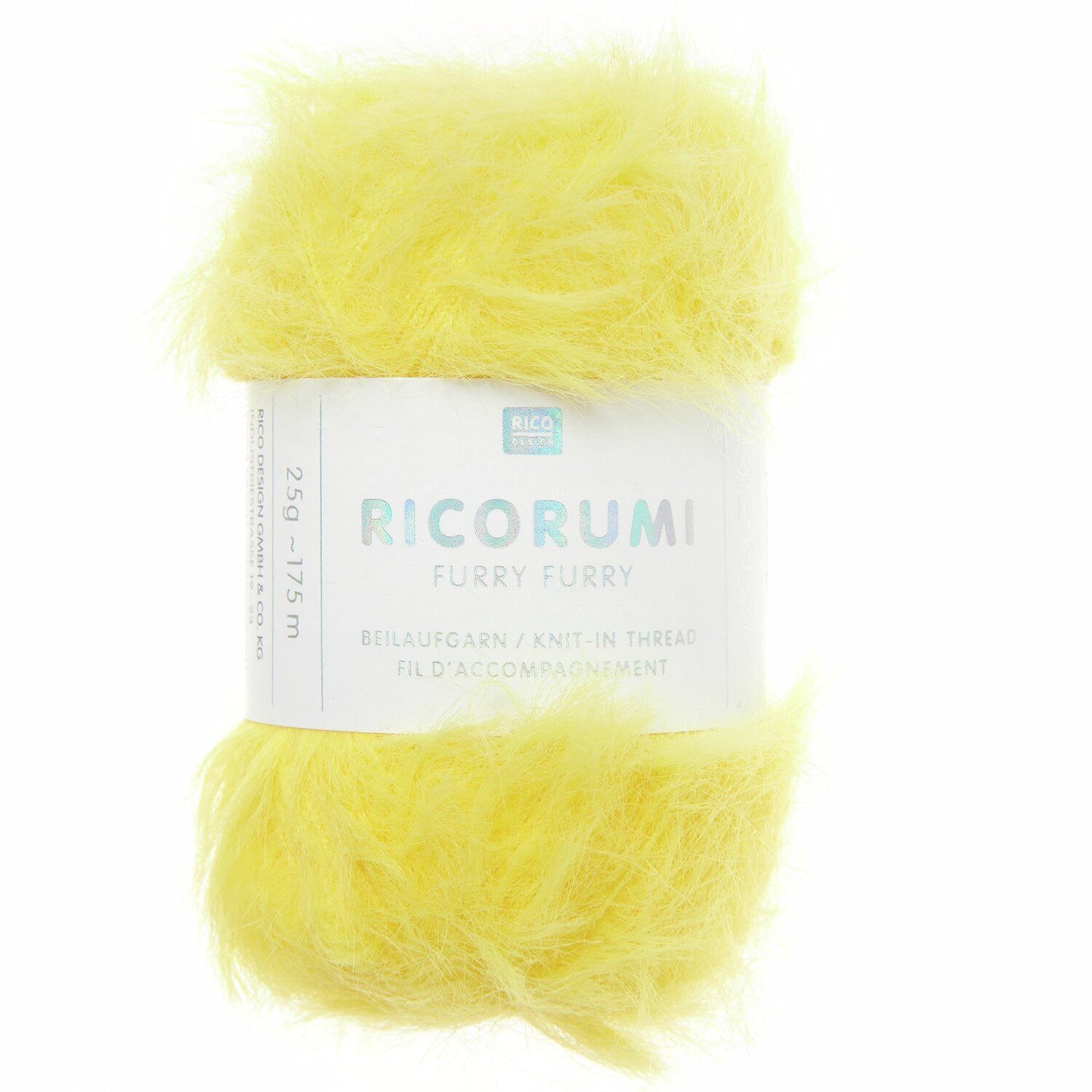 Ricorumi FURRY FURRY /Rico Design/ 50g #002 "Yellow"