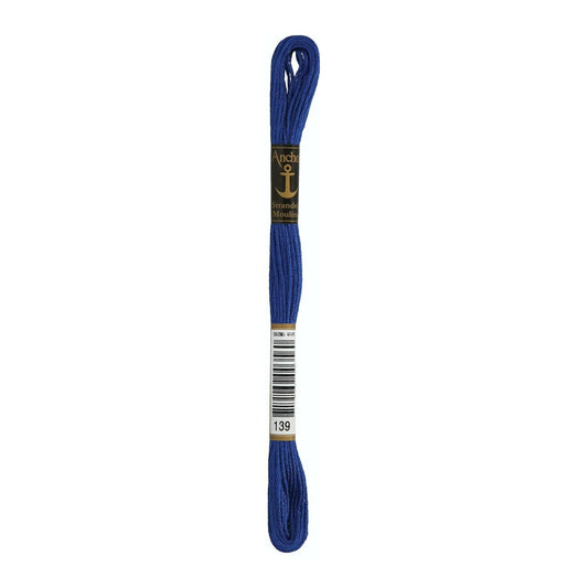 Embroidery thread Anchor Mouline, 100% cotton, 8m, #00139
