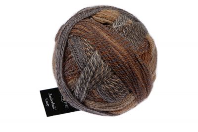 Zauberball®Crazy /Schoppel / 100g #2729_"Innuit", 4-diegu zeķu dzija, satur bioloģiski noārdāmu poliesteru