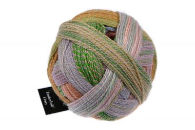 Zauberball®Crazy /Schoppel/ 100g #2730_"Nautilus", 4-diegu zeķu dzija, satur bioloģiski noārdāmu poliesteru