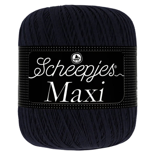 Maxi /Scheepjes/ Tambordiegs 100g / 560m #210 "Tumši zils"