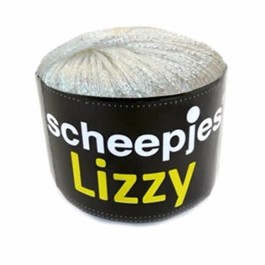 Lizzy /Scheepjes/ 25g #001 "Krēmīgi balts"