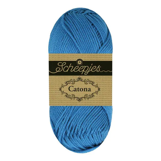 Catona /Scheepjes/ 50g #401 "Dark blue-green"